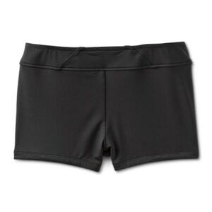 Women's Black Swim Boyshorts Kona Sol Size L